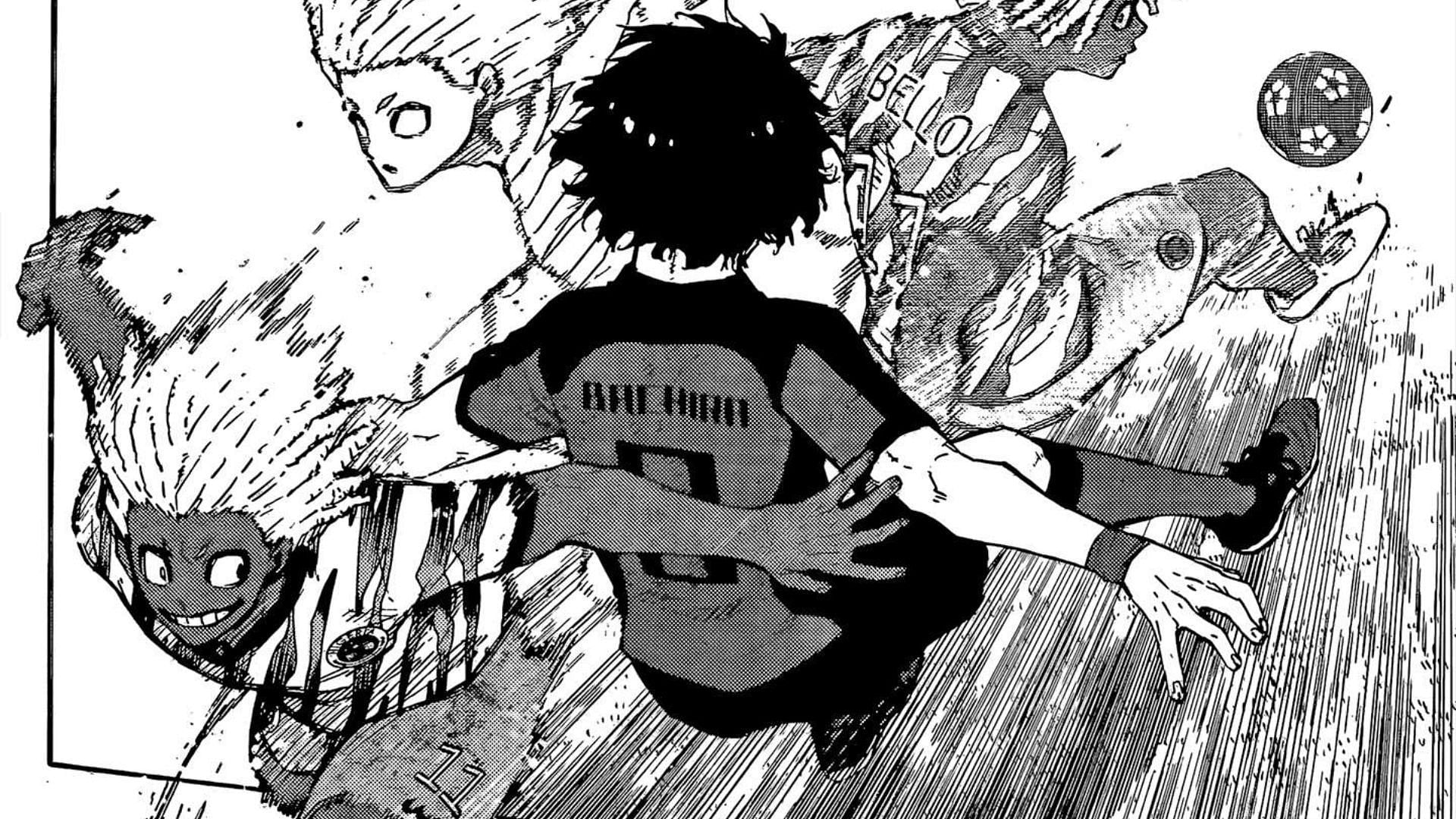 Bello and Bachira as seen in Blue Lock chapter 313 (Image via Kodansha)